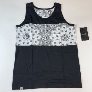 NEW Akademiks Men's Kesha Bandana Tank Top